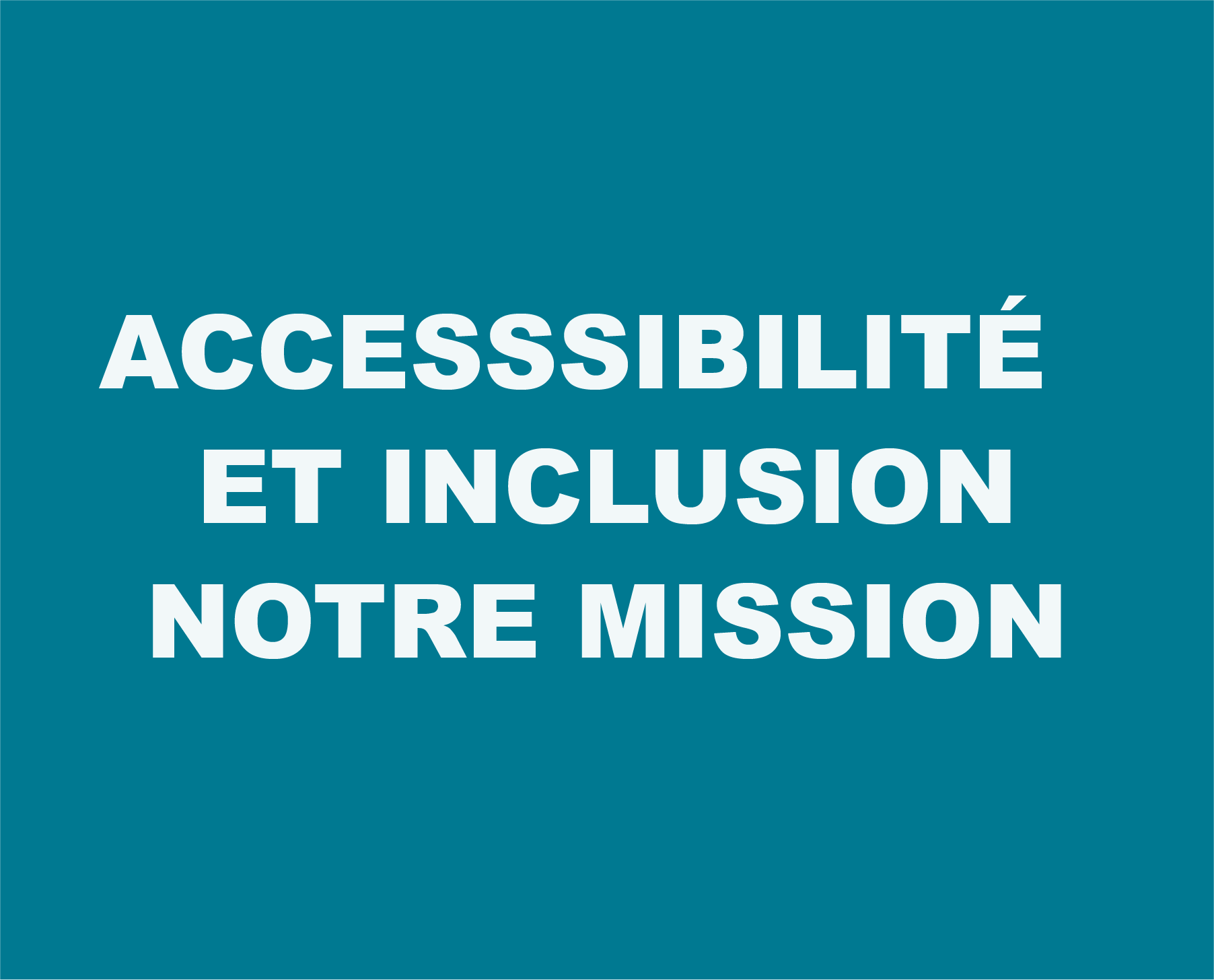 signalétique accessible et inclusive