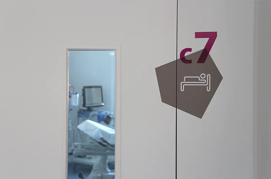signalétique intérieure batiment santé lille