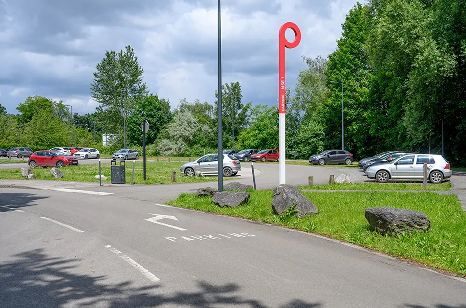 signalétique parking campus stationnement