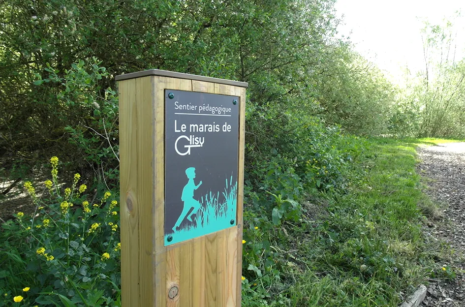 signalétique circuit interprétation marais