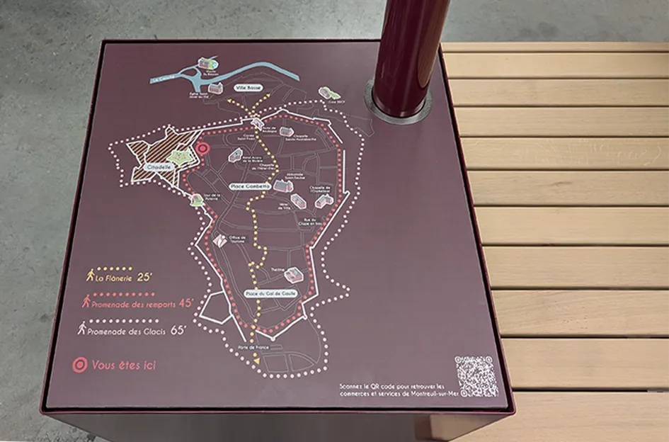 étude signalétique patrimoine touristique PVD montreuil