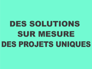 Des solutions uniques